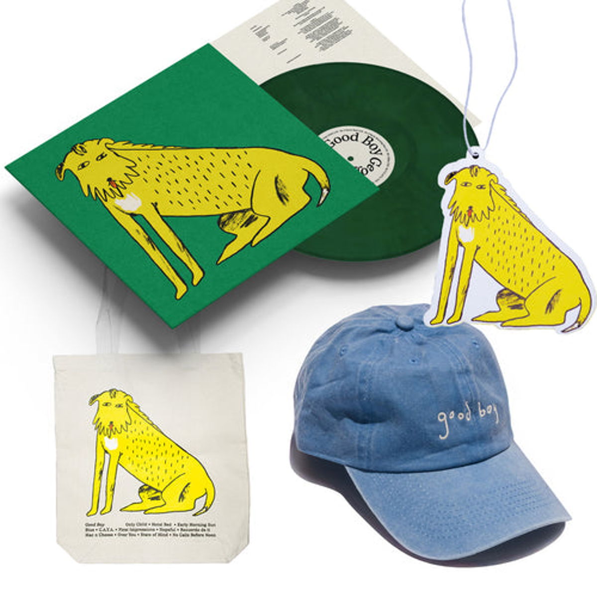 Good Boy Bundle (Green Vinyl + Goodies)