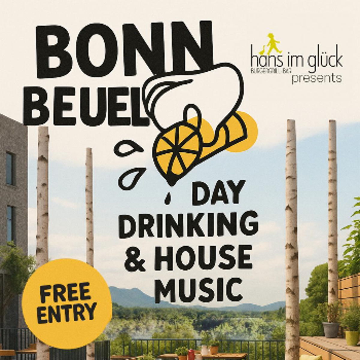 Pop Up Dayparty | ZAHAI x HANS IM GLÜCK BONN BEUEL | 30.08.