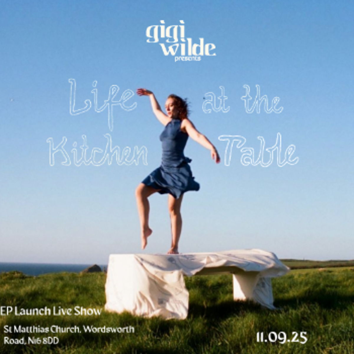 Gigi Wilde Life at the Kitchen Table - Headline show