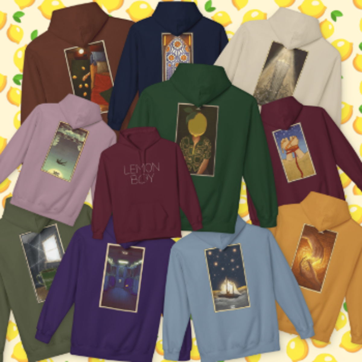 Tarot-Inspired Lemonboy Track Sweatshirts