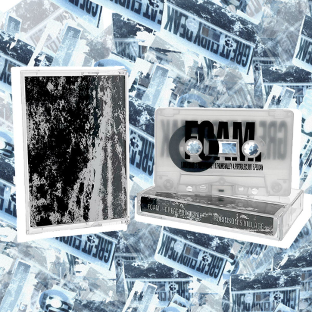 foam / great fury peak cassette (clear)