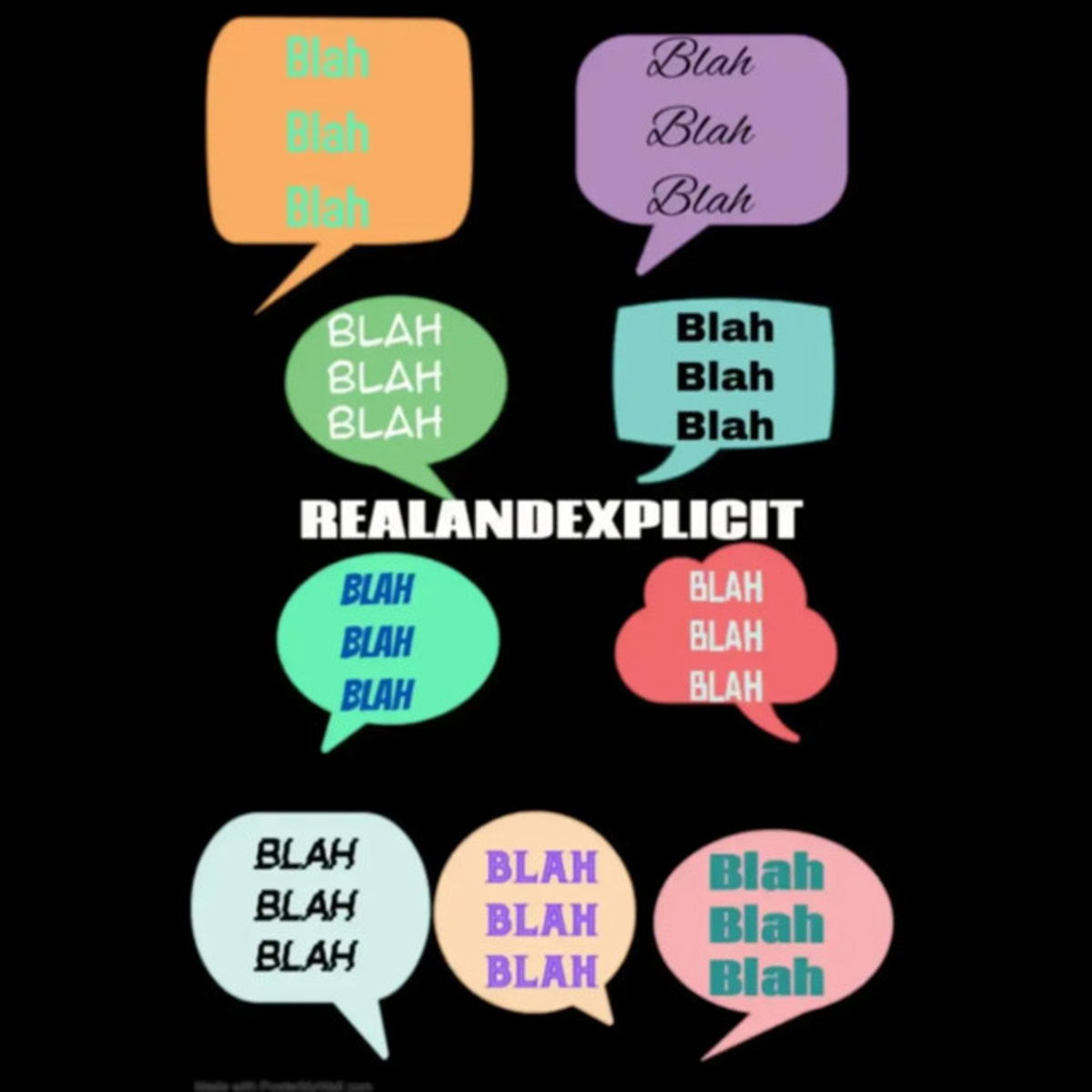 BLAH BLAH