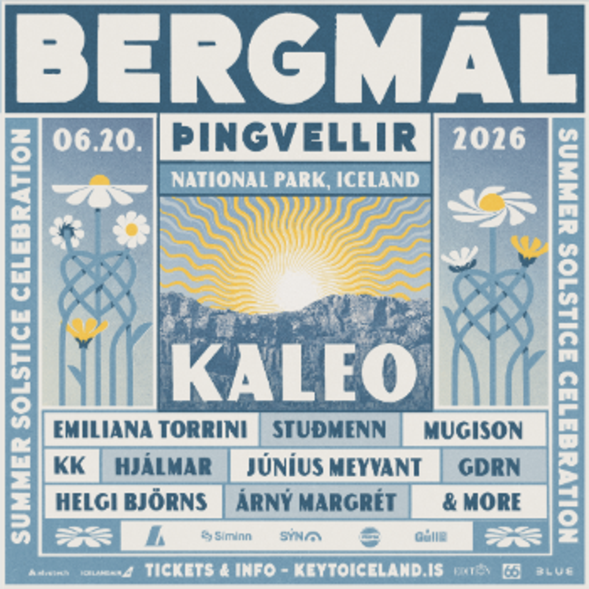 ICELAND SHOW JUNE 20TH - TICKETS ON SALE NOW!