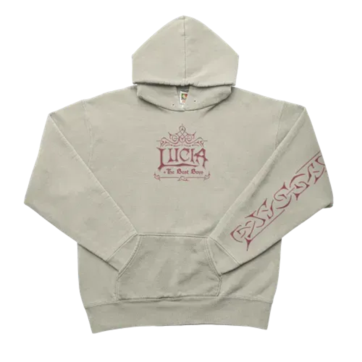 ORNAMENTAL HOODIE - STONE