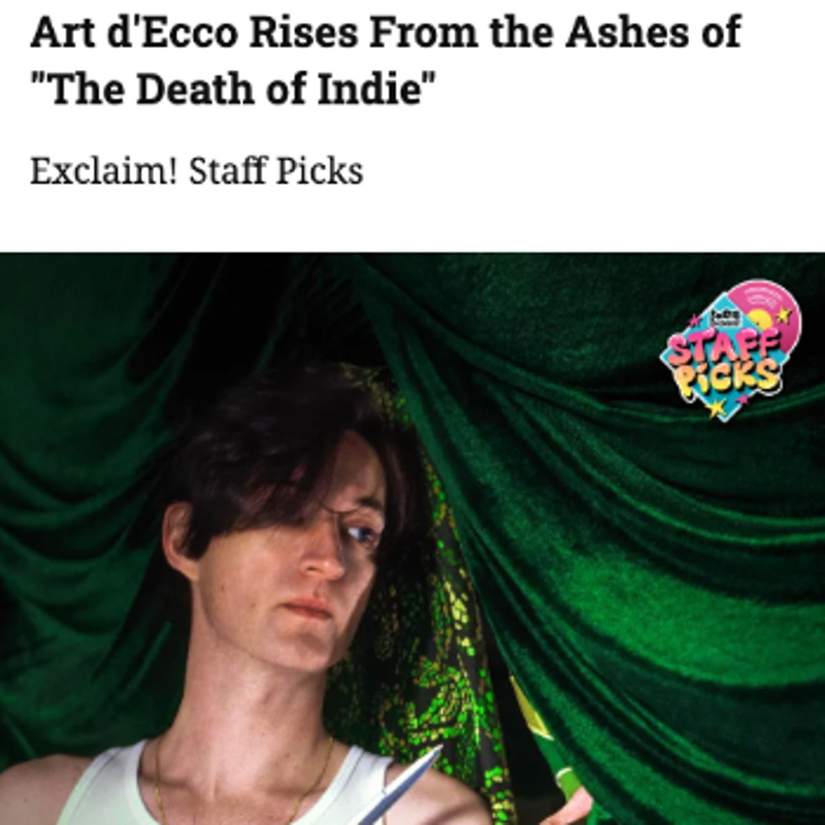 EXCLAIM: THE DEATH OF INDIE