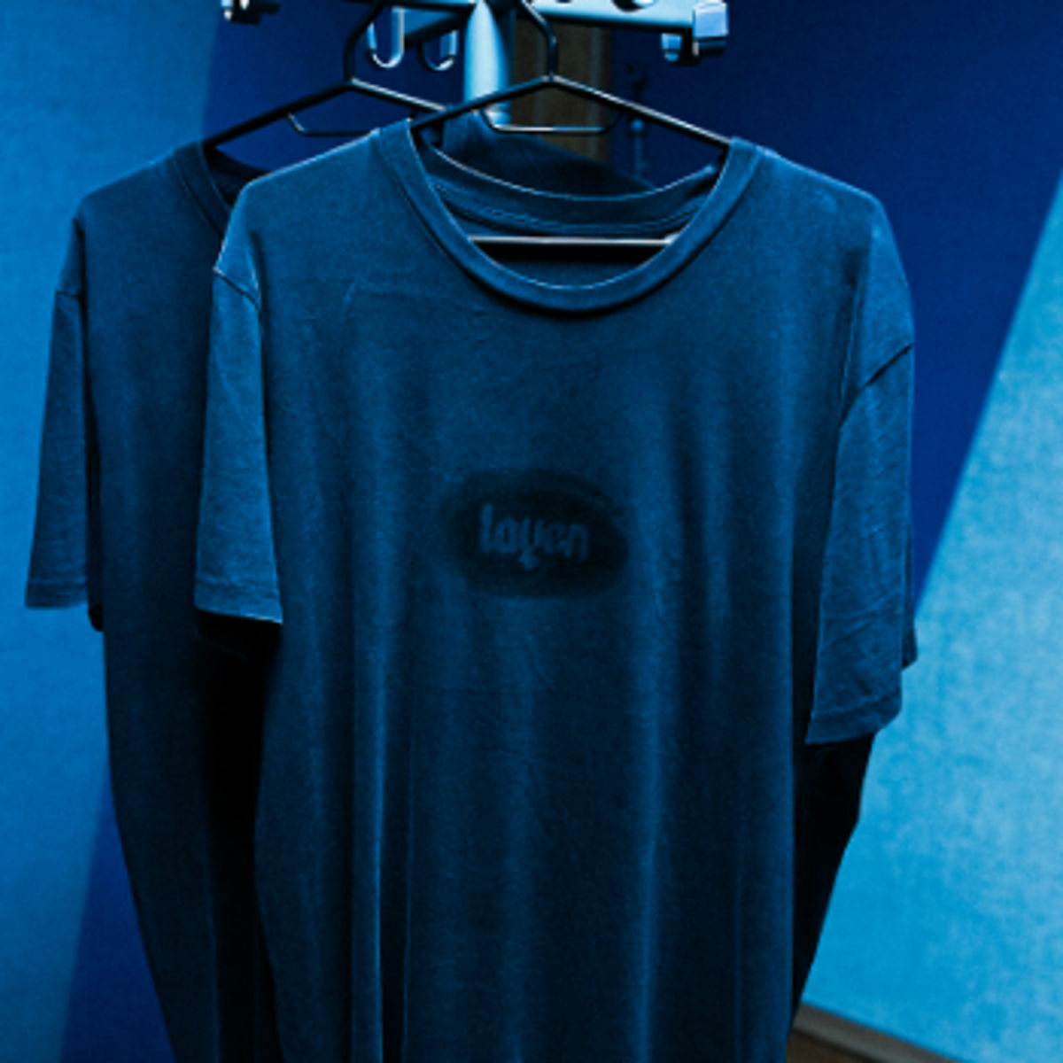 layen_ black stencil logo tshirt