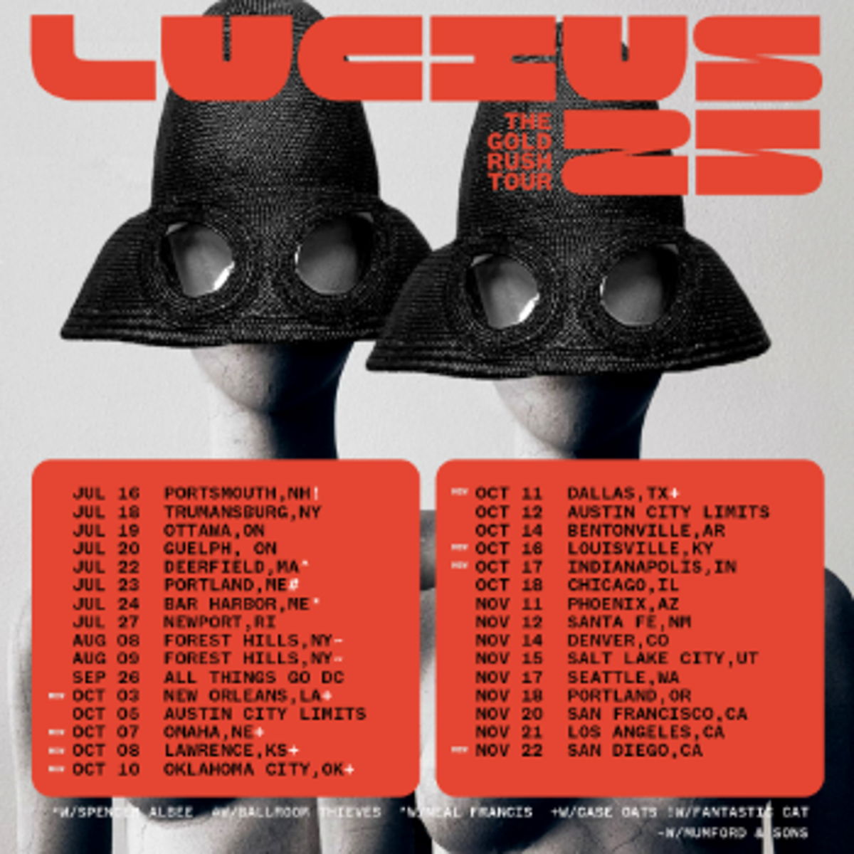 FALL GOLD RUSH TOUR: GET YOUR TICKETS