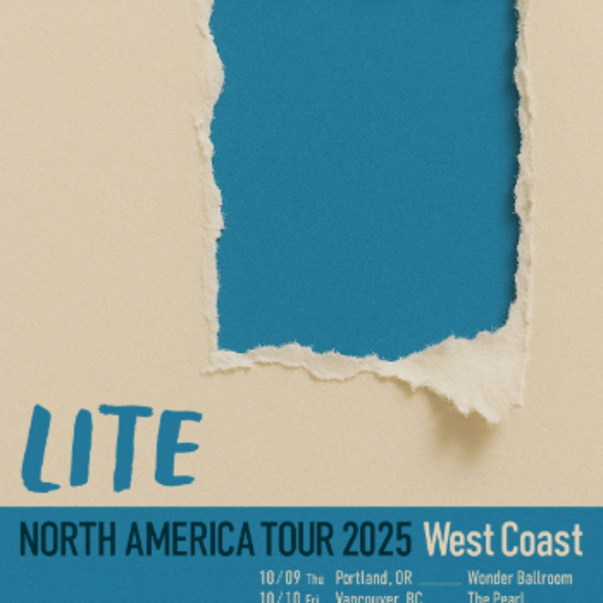 10/9 Portland, OR at Wonder Ballroom